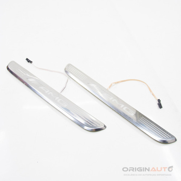 Par Soleiras Led Dianteira Amg Original Mercedes C43 2018