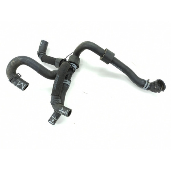 Kit Mangueiras Bomba Dágua Auxiliar Vw Audi 1.4 Tsi Golf A3