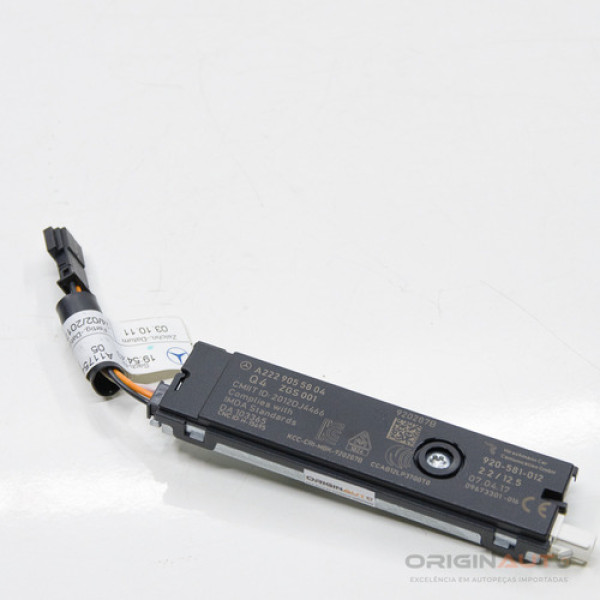 Amplificador Antena Rádio Mercedes Cla200 2018 A2229055804