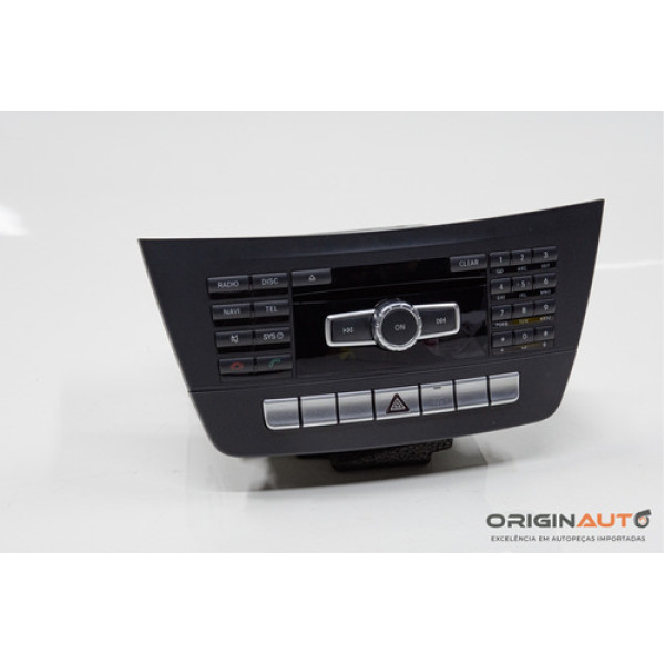 Radio Multimidia Botao Alerta Mercedes C180 Coupe 2012-2014