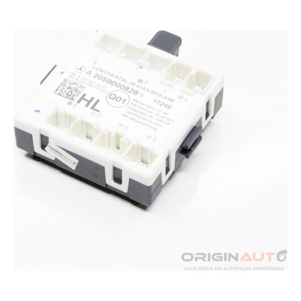 Módulo Porta Traseira Esq Mercedes C43 Amg 2018 A2059000828