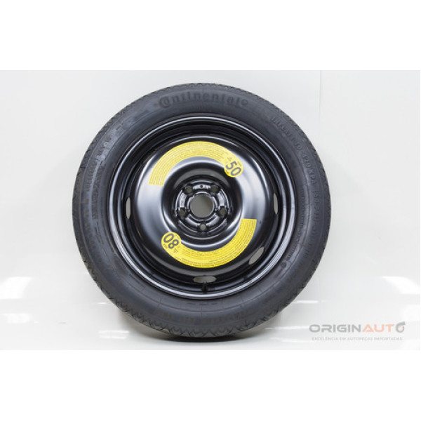 Estepe Fino Pneu Audi Q3 Original 145/80r18 5x112 Sem Uso