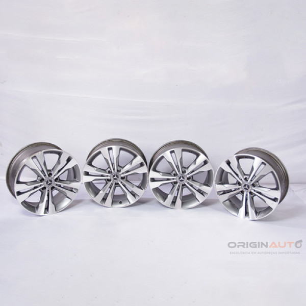 Jogo Roda Aro 18 Original Mercedes Cla200 2018 5x112