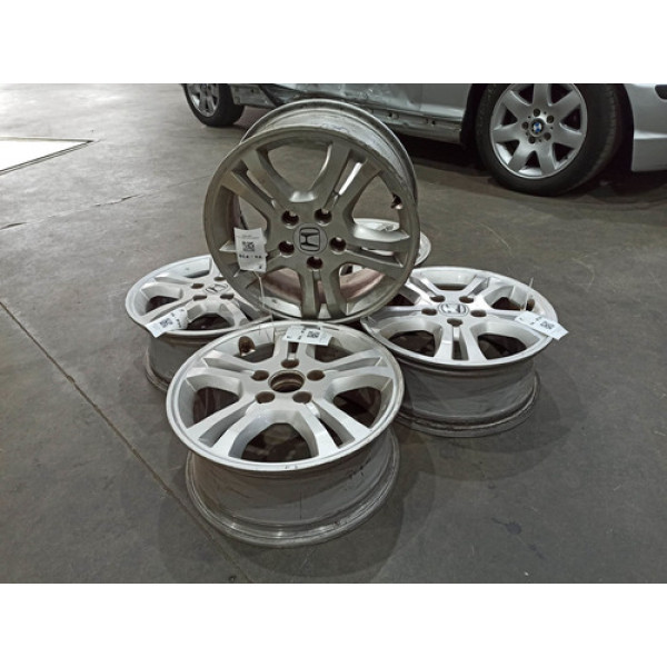 Jogo Rodas Aro 16 Honda Accord New Civic 5x114.3