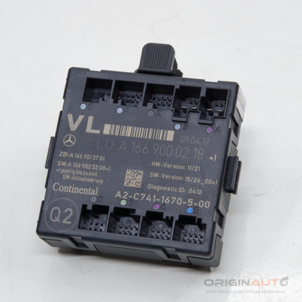 Módulo Porta Dianteira Esq Mercedes Cla200 2018 A1669000218