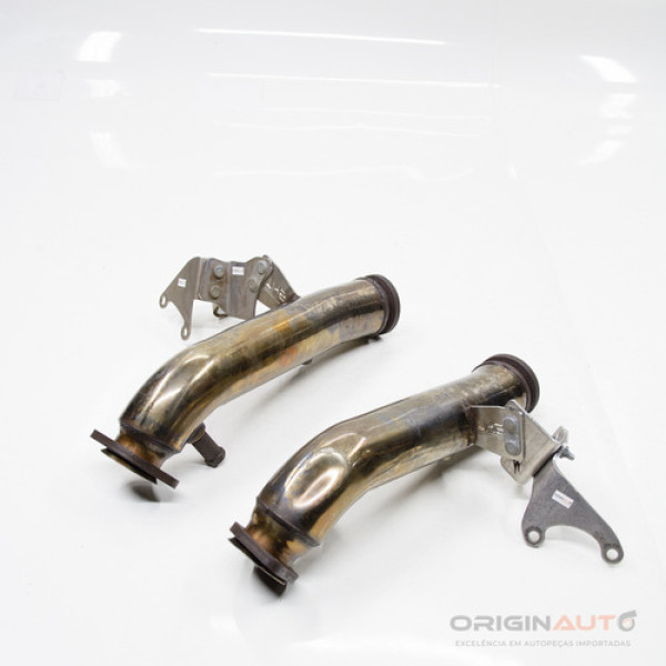 Par Escape Eliminador Catalisador Mercedes C43 Amg 2018